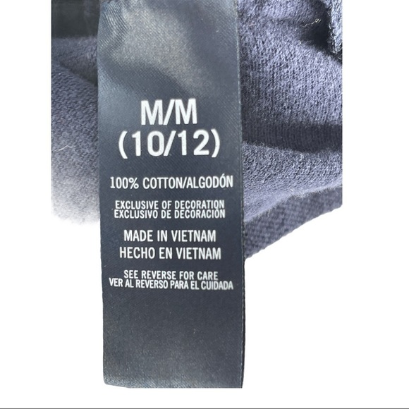 Nautica Navy Cotton Short Sleeve Polo Shirt Size M - Picture 6 of 6